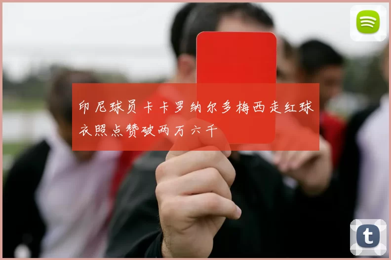 印尼球员卡卡罗纳尔多梅西走红球衣照点赞破两万六千
